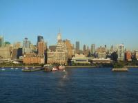 Auslaufen aus New York