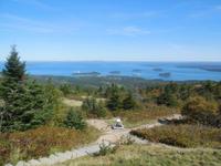 Blick vom  Berg Cadiallac im Acadia-Nationalpark