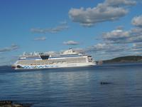 AIDAbella in Bar Harbor