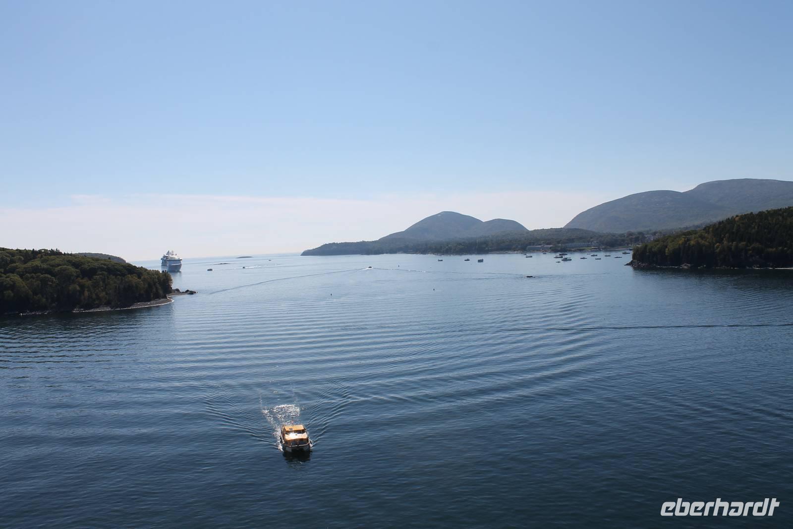 Bosten - Ausschiffung