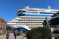 Unsere Diva im Hafen von Halifax