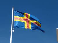 Finnland_Alandinseln_Mariehamn_Flagge (2)