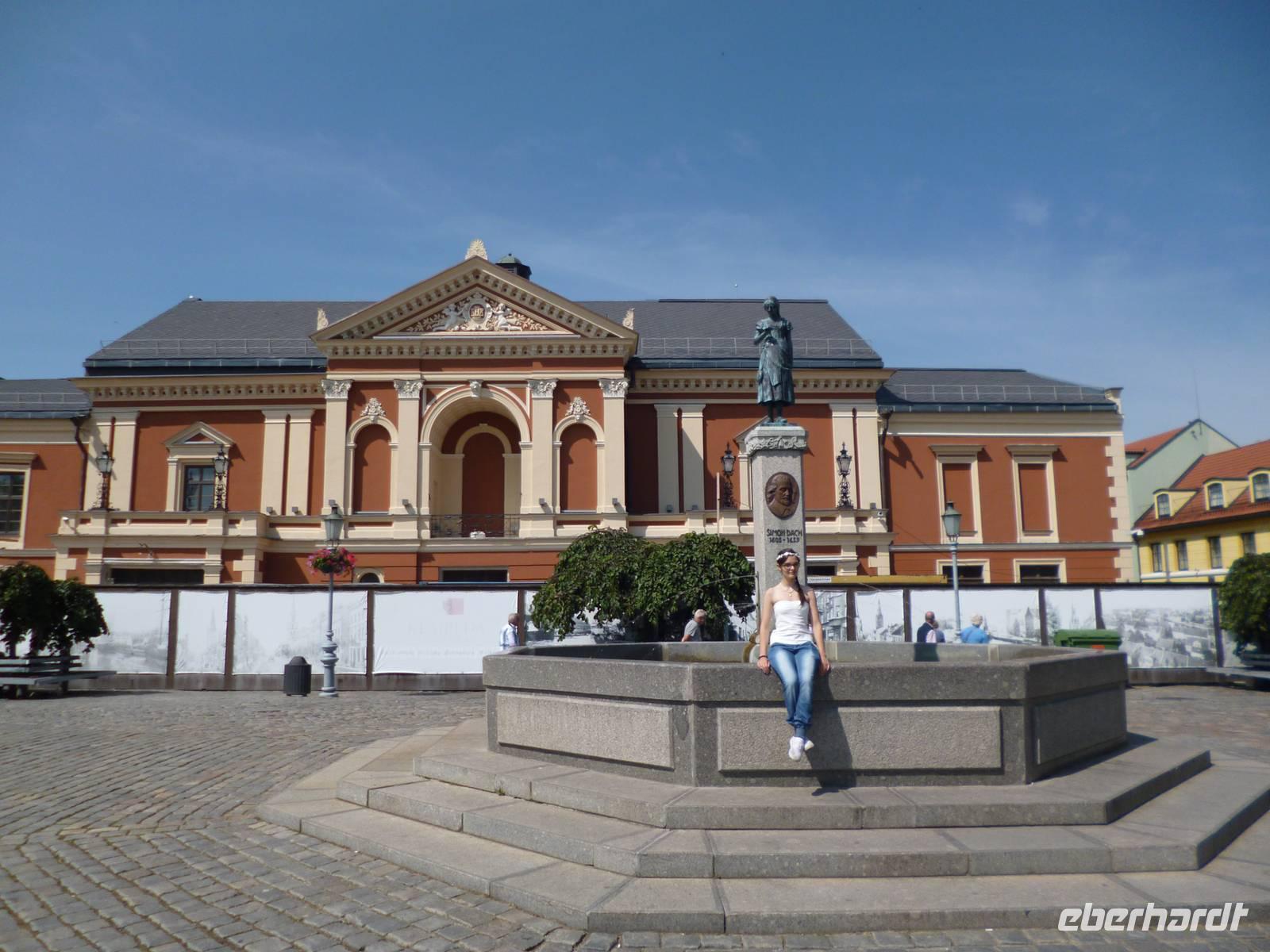 Litauen_Memel_Simon_Dach_Brunnen