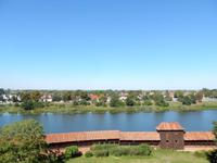 Ausblick von der Marienburg in Danzig