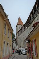 Teil der Stadtmauer in Tallinn