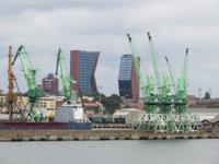 Einfahrt in Klaipeda