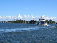 mit der Fähre nach Soumenlinna