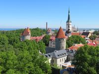 Blick auf Tallinn