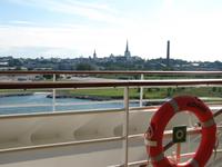 Tallinn von Bord gesehen