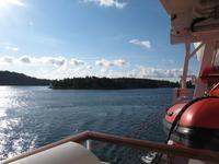 Fahrt durch den Schärengarten