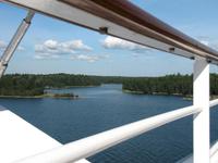 Fahrt durch den Schärengarten