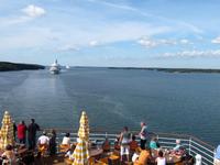 Fahrt durch den Schärengarten