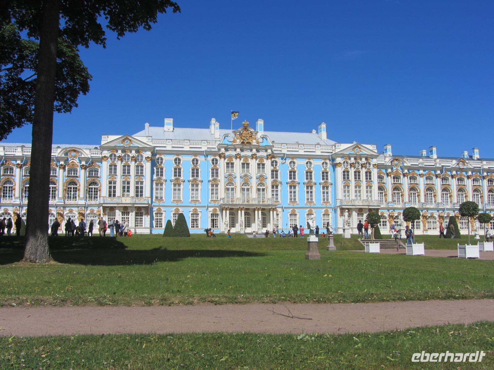 Der Katharinenpalast von Außen