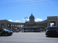 Die Kasaner Kathedrale in St. Petersburg