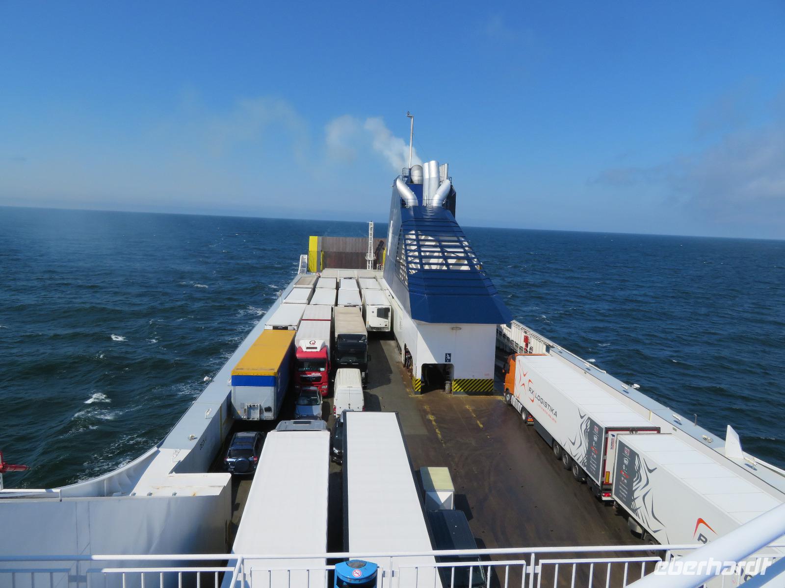 mit DFDS bach Klaipeda