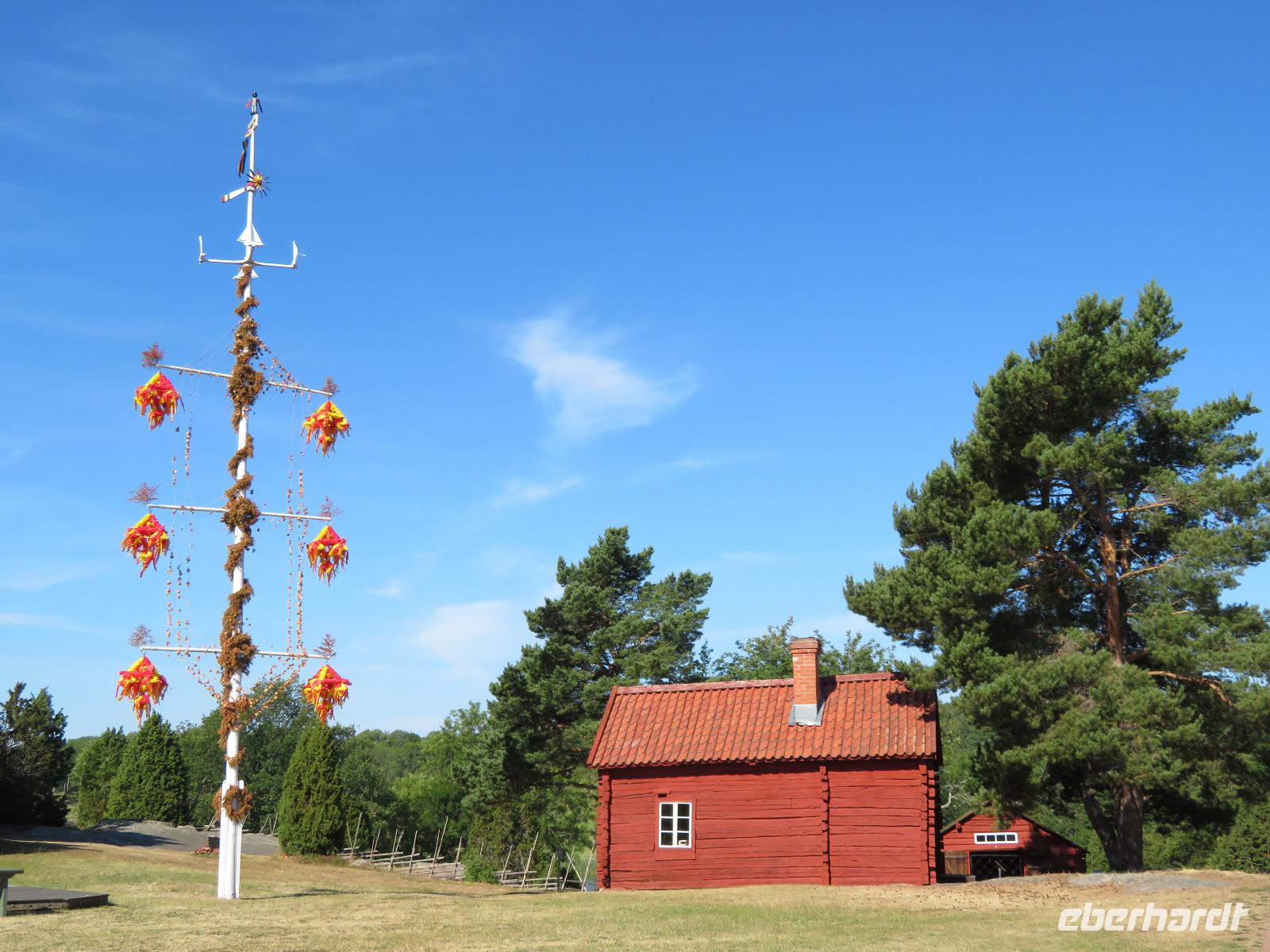 Maibaum im etnografischem Museum