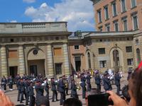 Wachablösung am Schloss