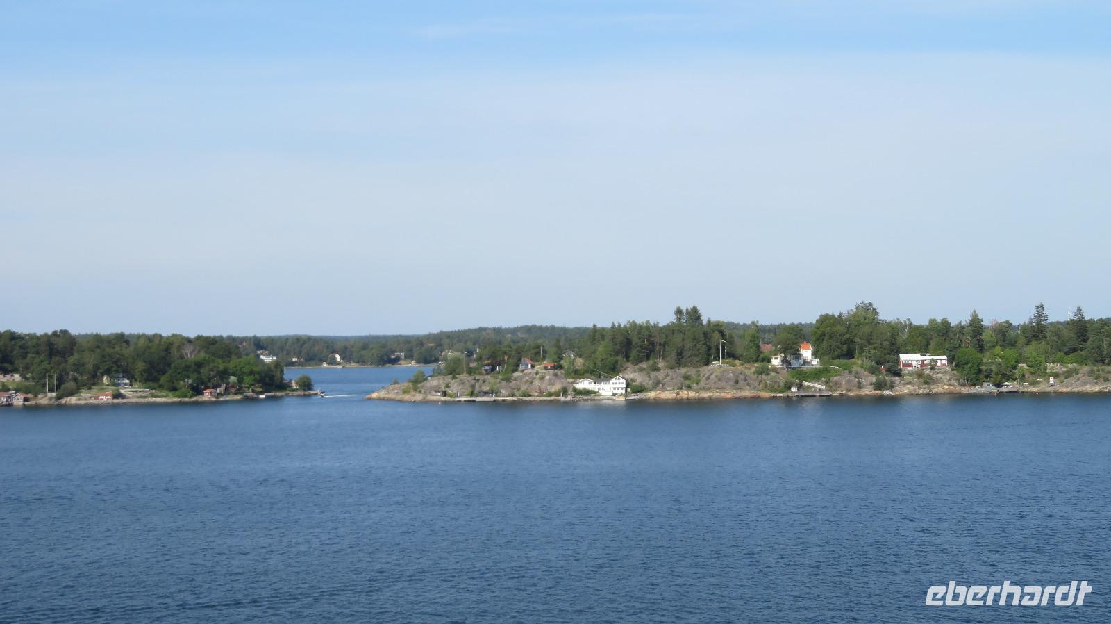 Ostsee-Kreuzfahrt mit AIDAaura - Stockholm, Schärengarten
