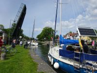 Schleuse am Götakanal bei Berg