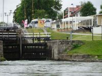 Schleuse am Götakanal bei Berg