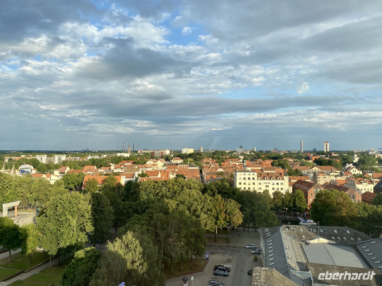 Tag 2 - Blick über Klaipeda