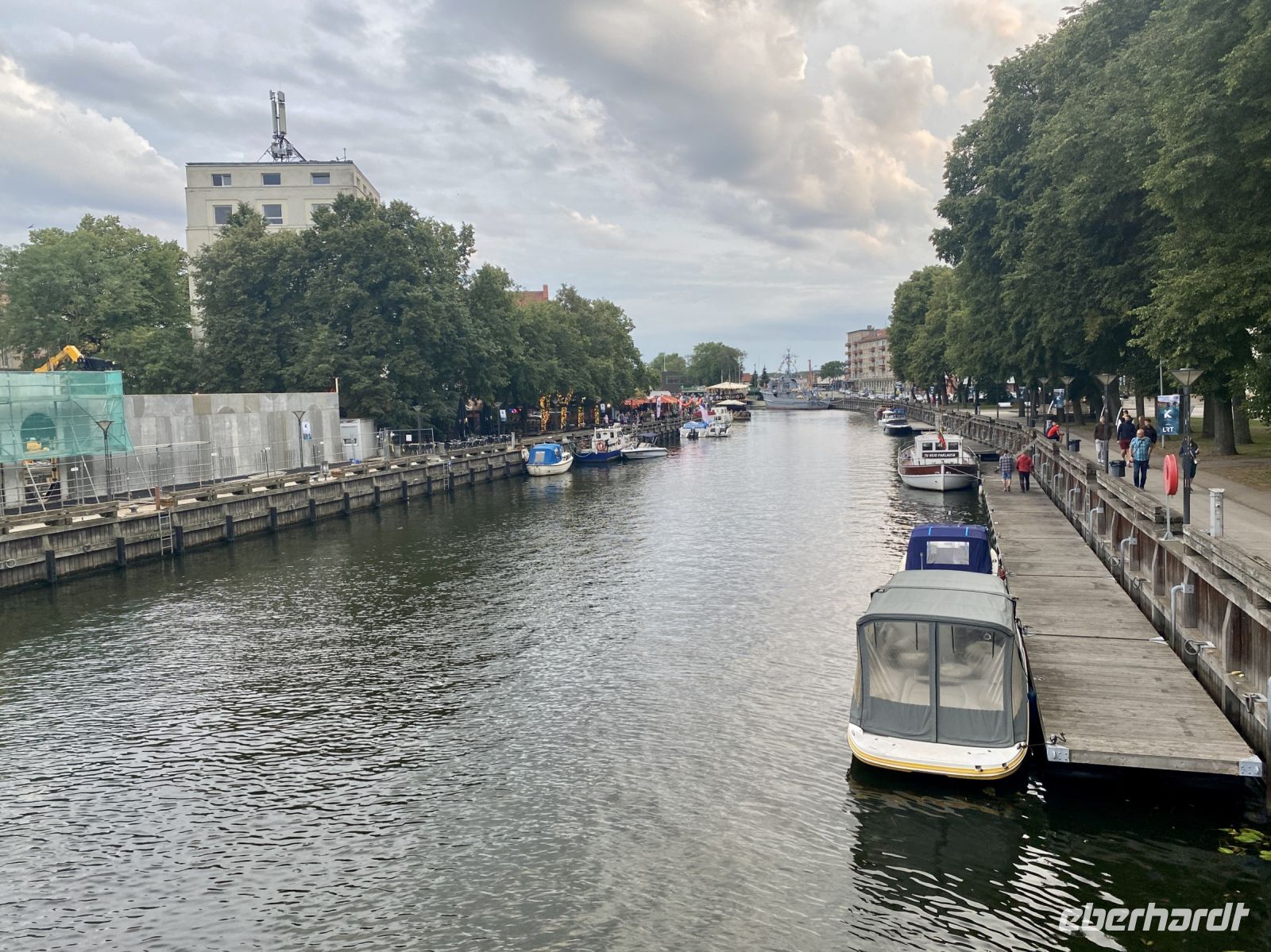 Tag 2 - Abendspaziergang in Klaipeda