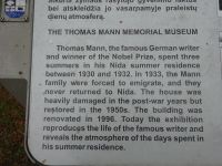 Nidden: am Thomas-Mann-Haus