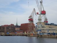 Helsinki: Blick aus unserem Hotel