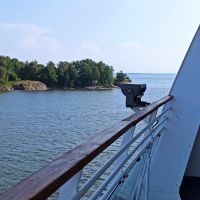 Fähre von Helsinki nach Stockholm: Ausfahrt von Helsinki