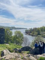 Bucht und U-Boot Vesikko