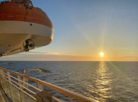 Abenstimmung auf See