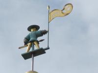 Die Wetterfahne am Tallinner Rathaus