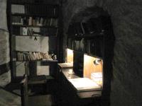 In der Bibliothek des Klosters