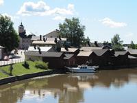 Lagerhäuser in Porvoo