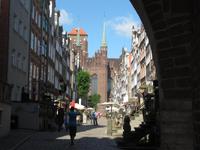 Blick zur Marienkirche