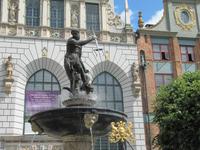 Neptunbrunnen in Danzig