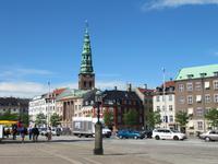 Vor dem Schloss Christiansborg