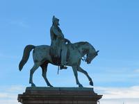 Vor dem Schloss Christiansborg
