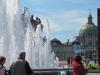 Blick zum Schloss Amalienborg