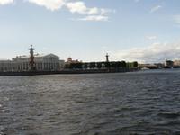 Blick zu den Rostrasäulen