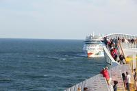 Treffen mit der AIDAblu