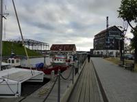 Klaipeda - im Bootshafen an der Memelburg