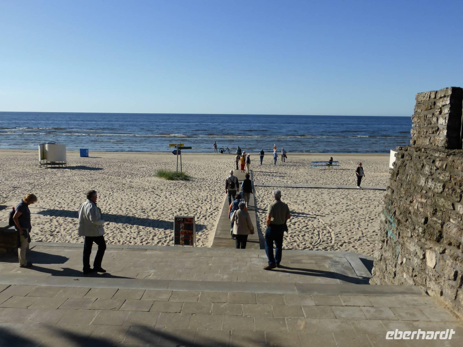 Der Strand von Jurmala 