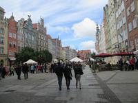 Nach historischem Vorbild wieder aufgebaute Innenstadt 