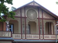 Holzarchitektur in Jurmala