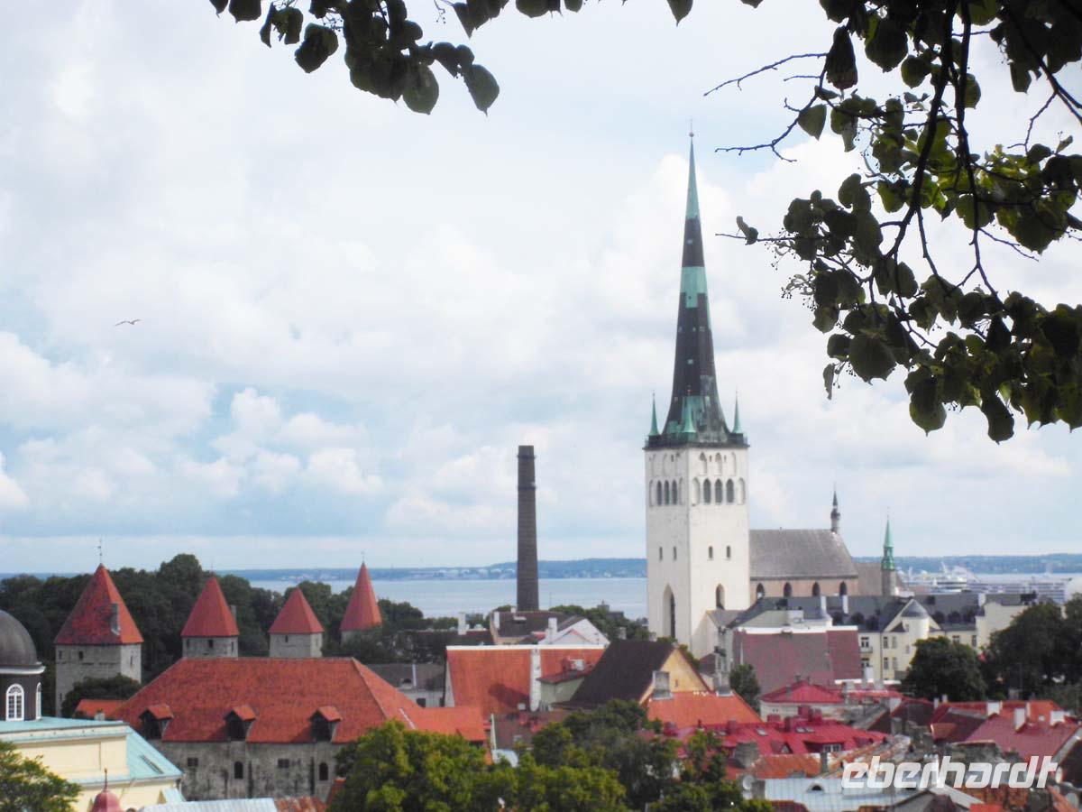 Blick auf Tallinn