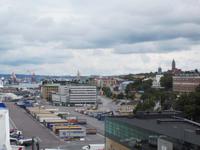 Blick zurück auf Göteborg.