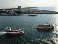 auslaufen in Warnemünde