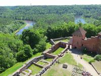 Burg Turaida mit Gauyafluss
