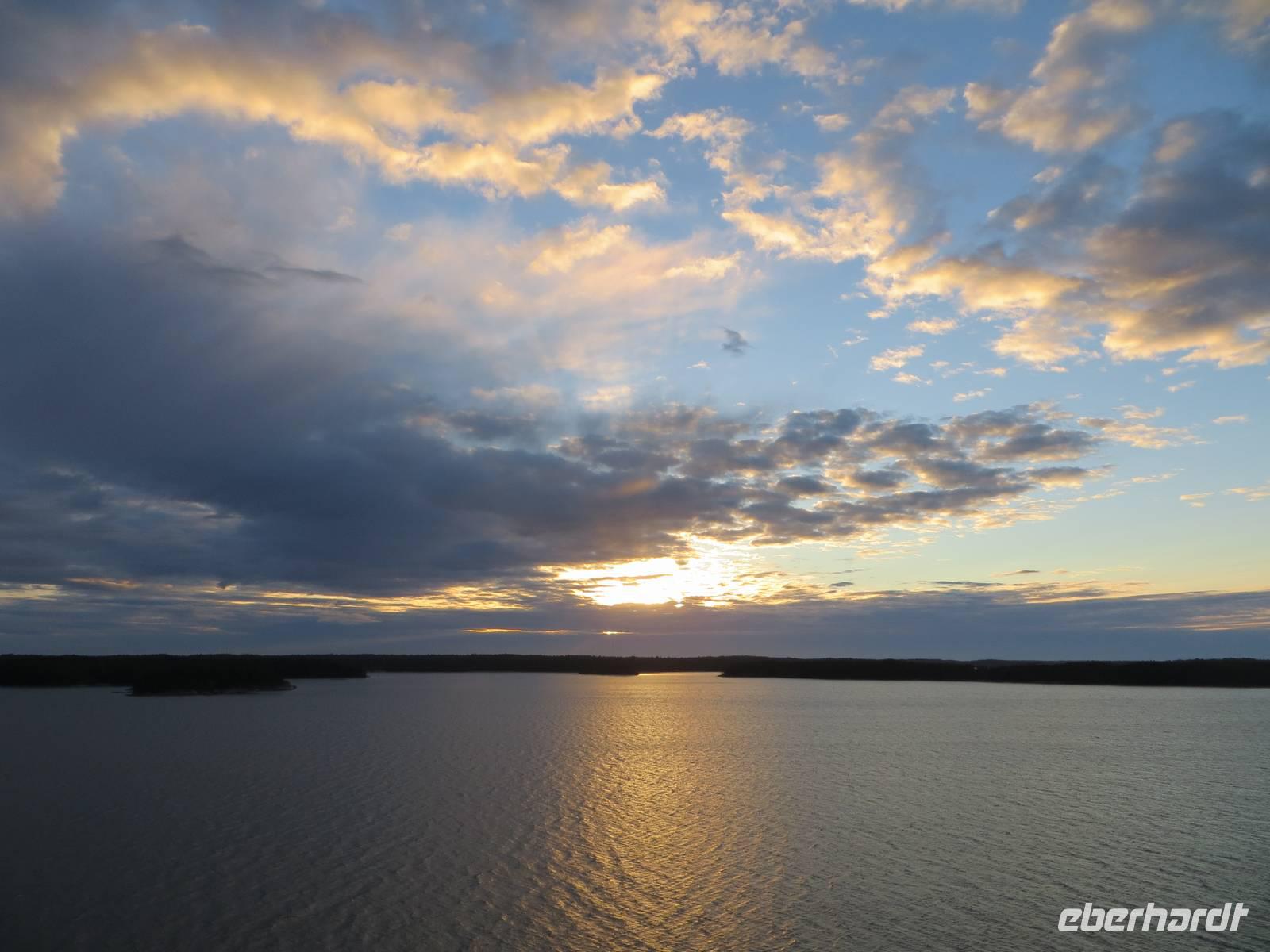 Abendstimmung auf der Ostsee